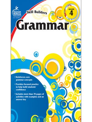 cover image of Grammar, Grade 4